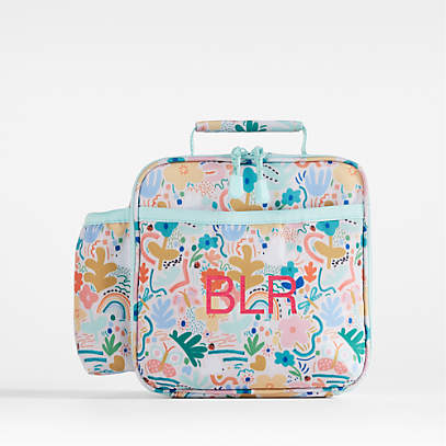 Flower Garden Soft Insulated Kids Personalized Thermal Lunch Box +