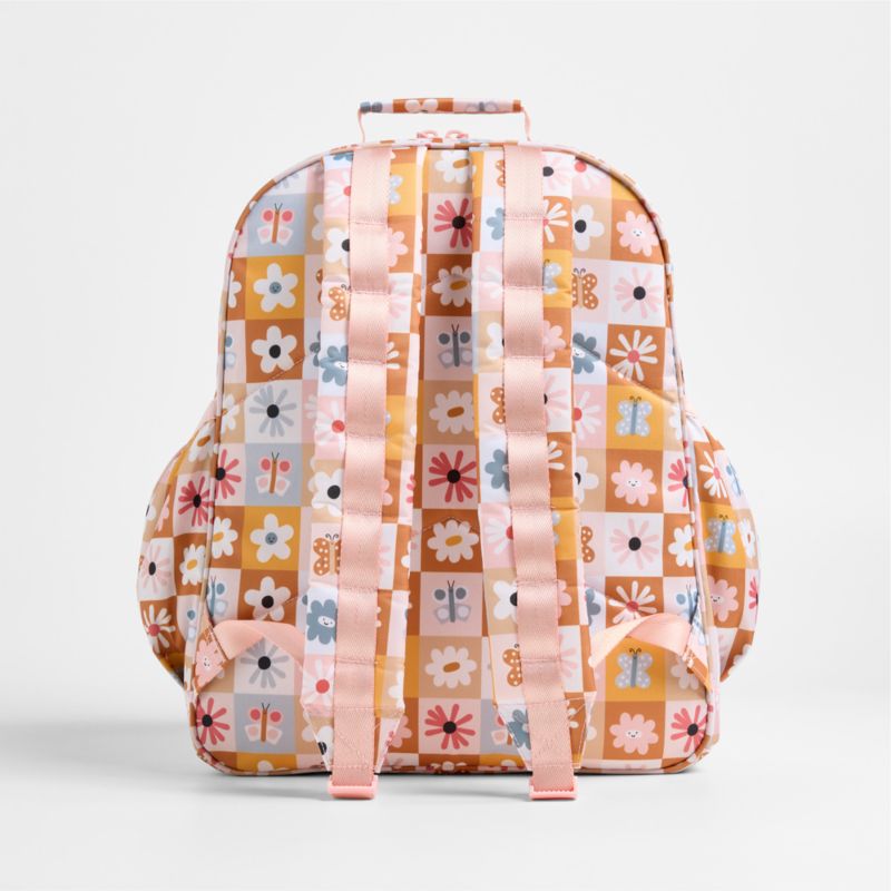 Flower Patch Large Kids Backpack with Side Pockets - image 5 of 13