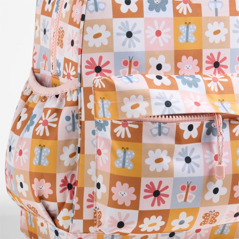 Flower Patch Large Kids Backpack with Side Pockets - image 7 of 13