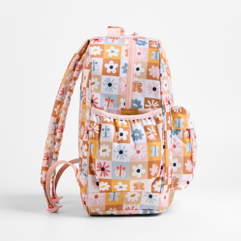 Flower Patch Large Kids Backpack with Side Pockets - image 4 of 13