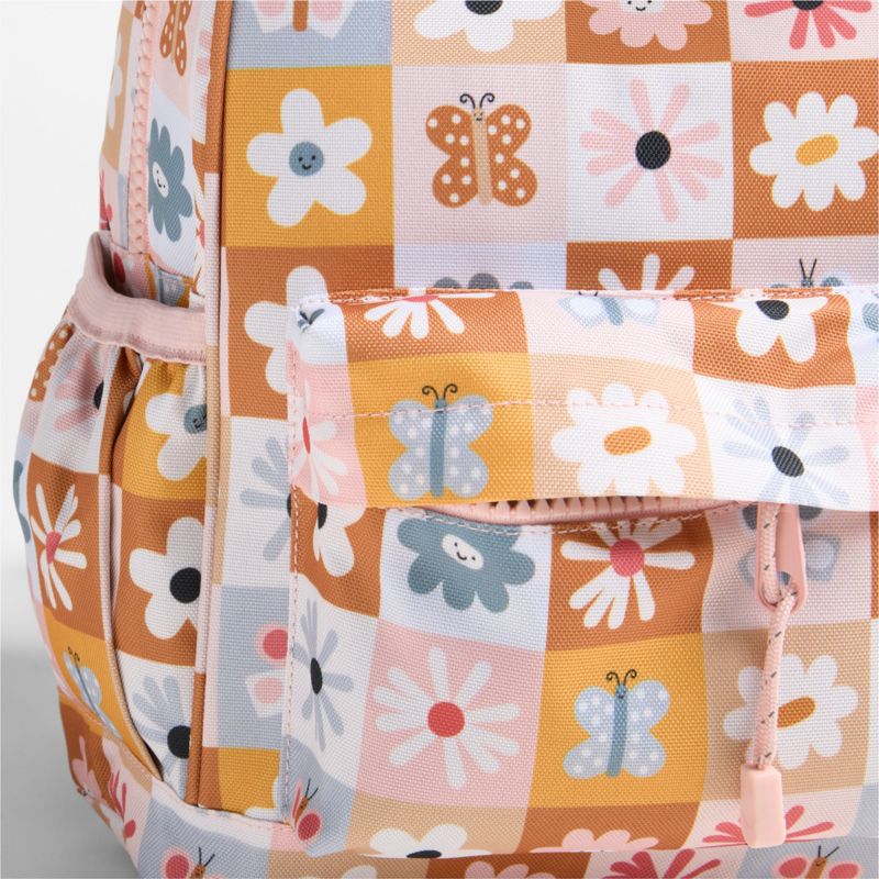 Flower Patch Small Kids Backpack with Side Pockets - image 7 of 13