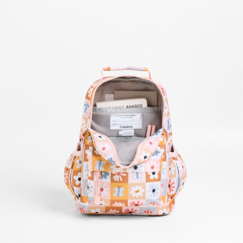 Flower Patch Small Kids Backpack with Side Pockets - image 8 of 13