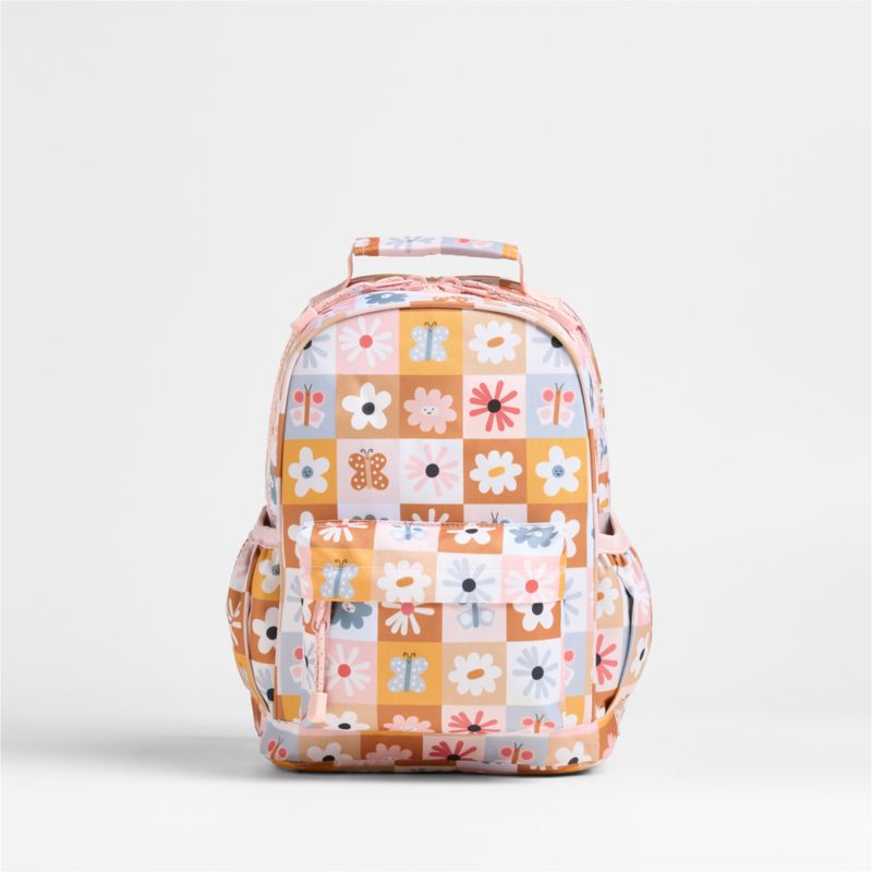 Flower Patch Small Kids Backpack with Side Pockets - image 3 of 13