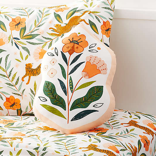 Flower Throw Pillow