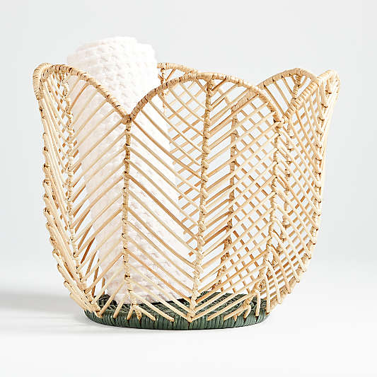 Flower-Shaped Basket