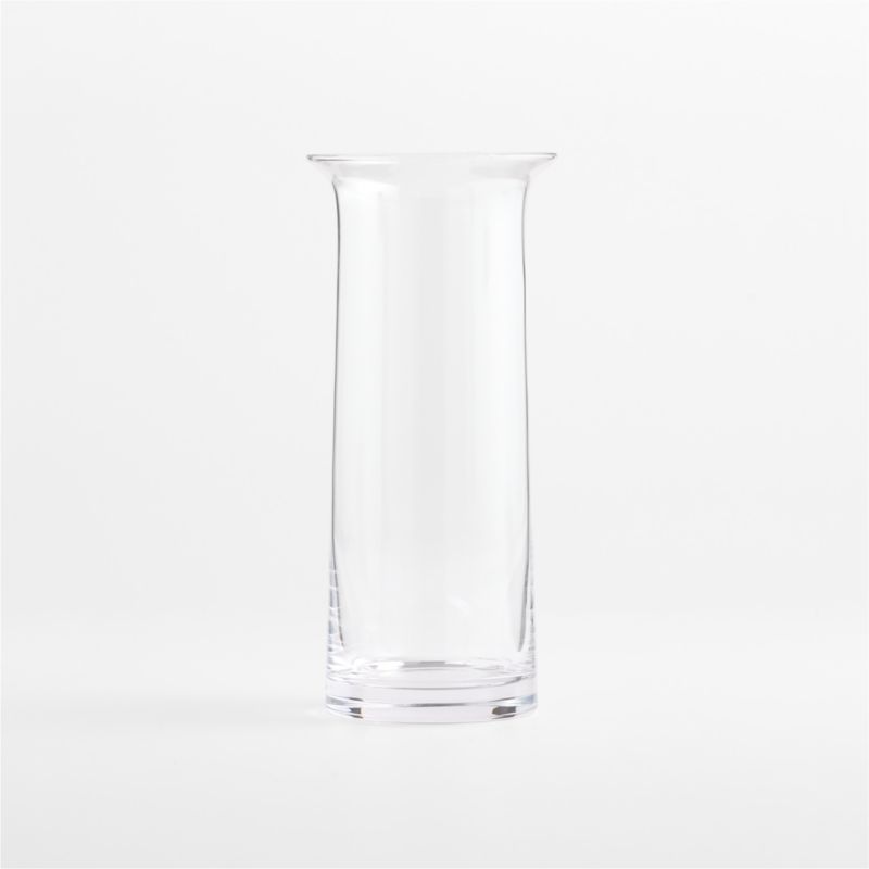 Fleur Medium Clear Glass Vase 11" - image 3 of 4