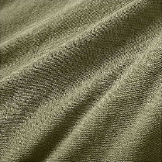 Supersoft Kids Garden Green Gauze Organic Cotton Twin Duvet Cover