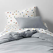 Supersoft Kids Mist Blue Organic Cotton Gauze Pillowcase