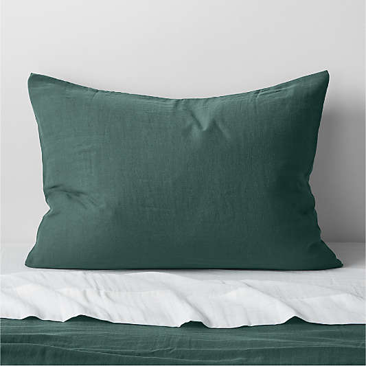 Supersoft Kids Cool Pine Organic Cotton Gauze Pillow Sham