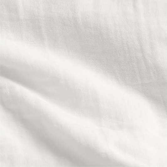 Supersoft Pampas Ivory Organic Cotton Gauze Toddler Duvet Cover