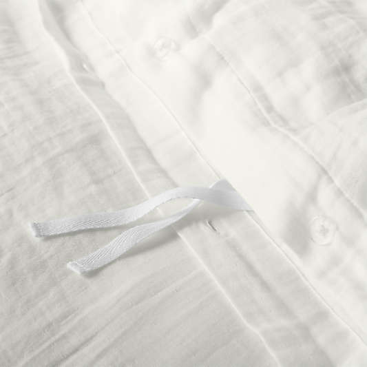 Supersoft Kids Pampas Ivory Gauze Organic Cotton Duvet Cover