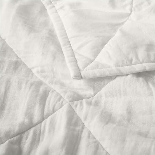 Supersoft Kids Pampas Ivory Gauze Cotton Twin Quilt