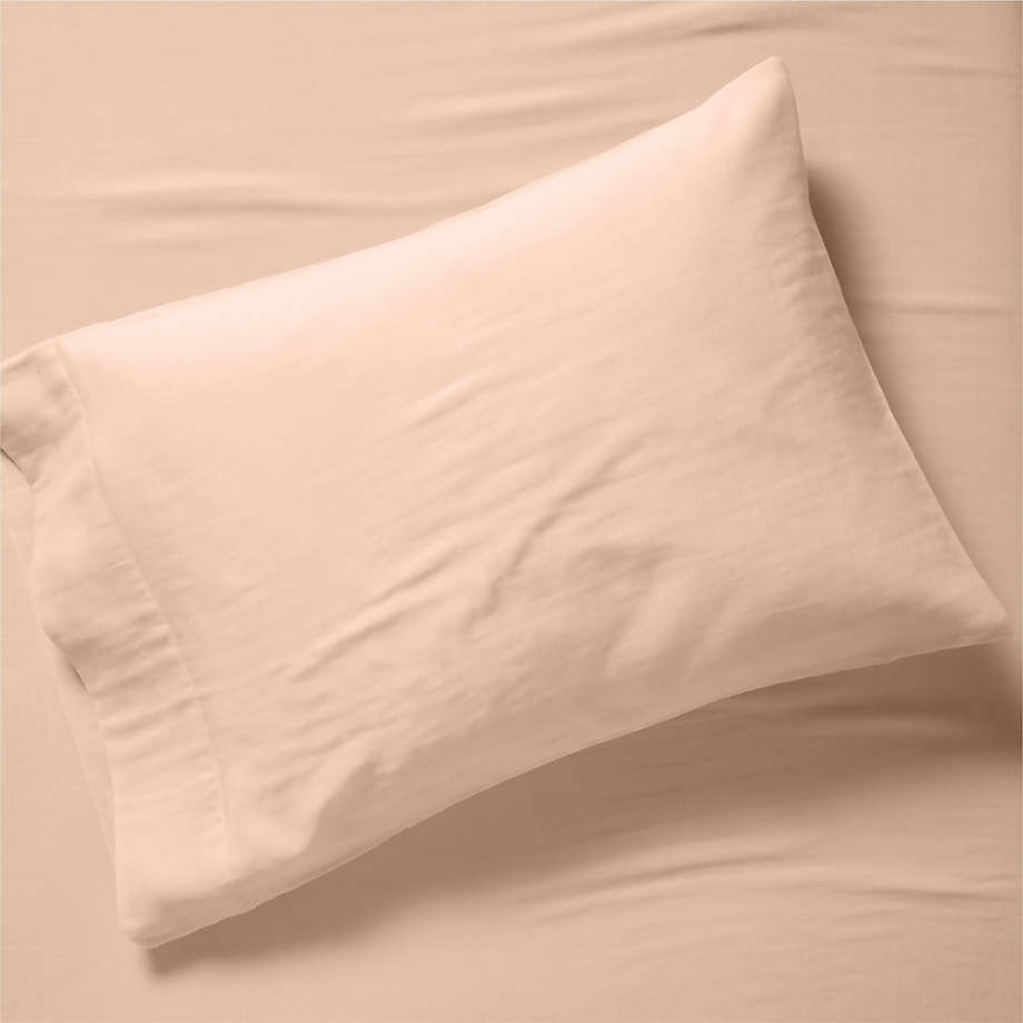 Supersoft Kids Elegant Pink Gauze Organic Cotton Pillowcase Crate & Kids