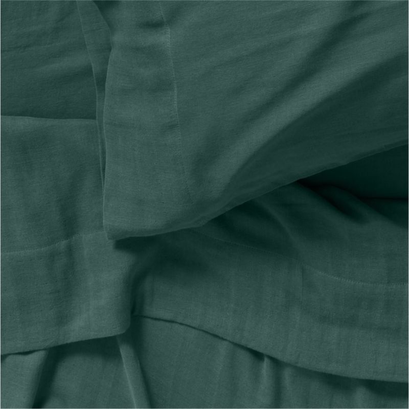 Supersoft Kids Cool Pine Gauze Organic Cotton Twin Sheet Set - image 4 of 7