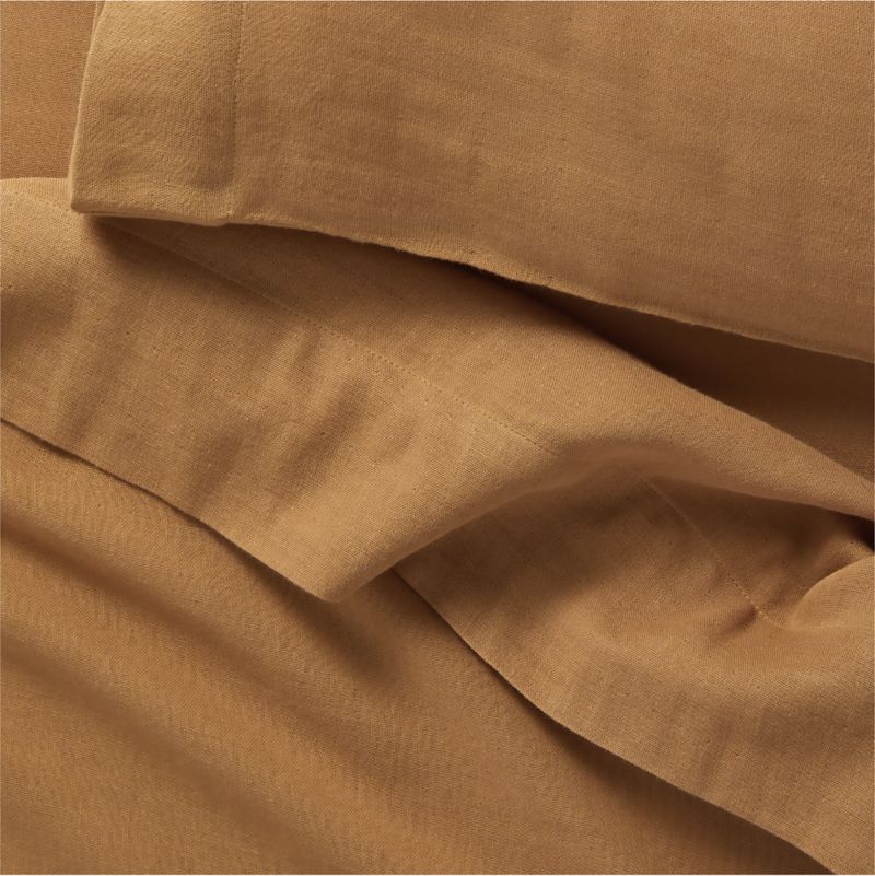 Supersoft Brulee Brown Organic Cotton Gauze Toddler Sheet Set - image 3 of 5