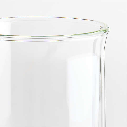 FLUR Clear Iced Coffee Glasses, Set of 2