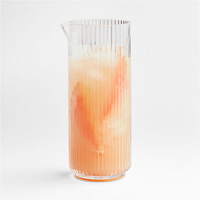 View Fluted Acrylic Carafe details