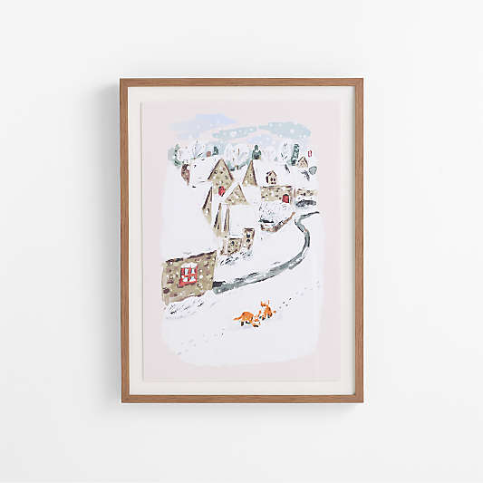 Fun Foxes by Jimmy Thompson Framed Wall Art Print