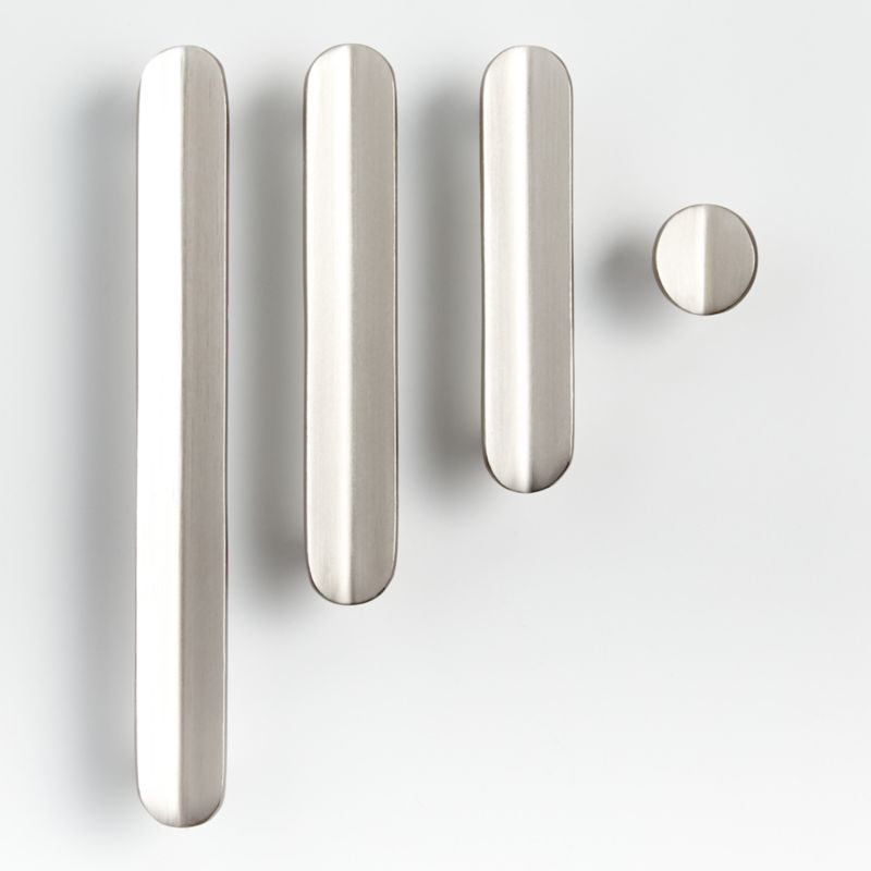 Brushed Nickel Fold Knob - image 1 of 10