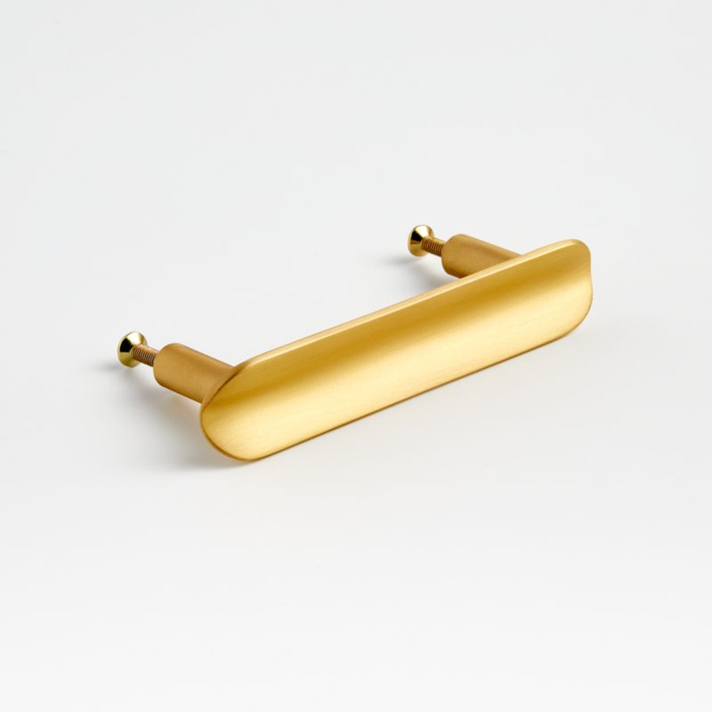 Fold Brass 4" Bar Pull - image 4 of 8