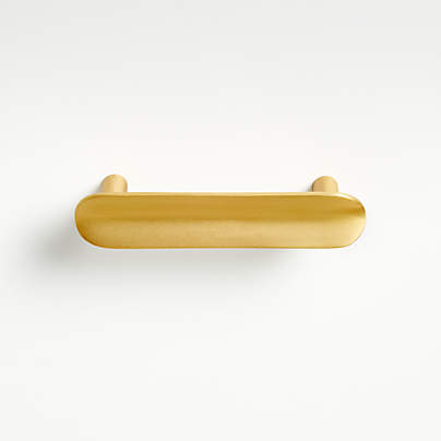 Fold Brass 3" Bar Pull