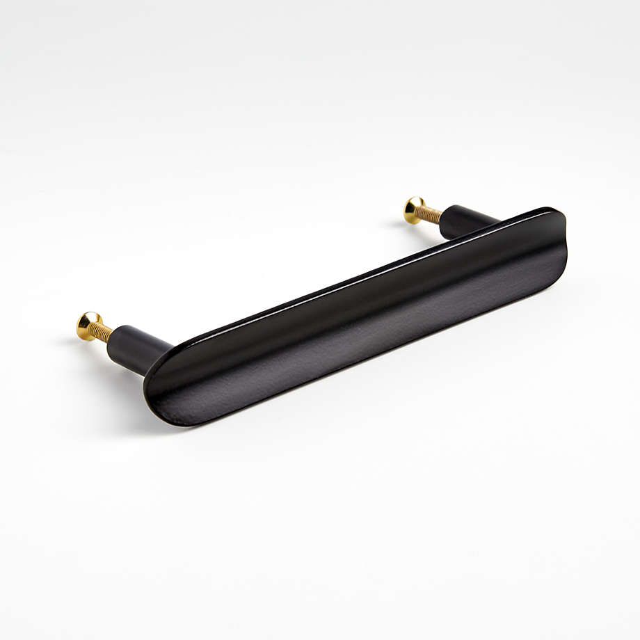 Crate&Barrel Fold Matte Black 3" Bar Pull Yorkdale Mall