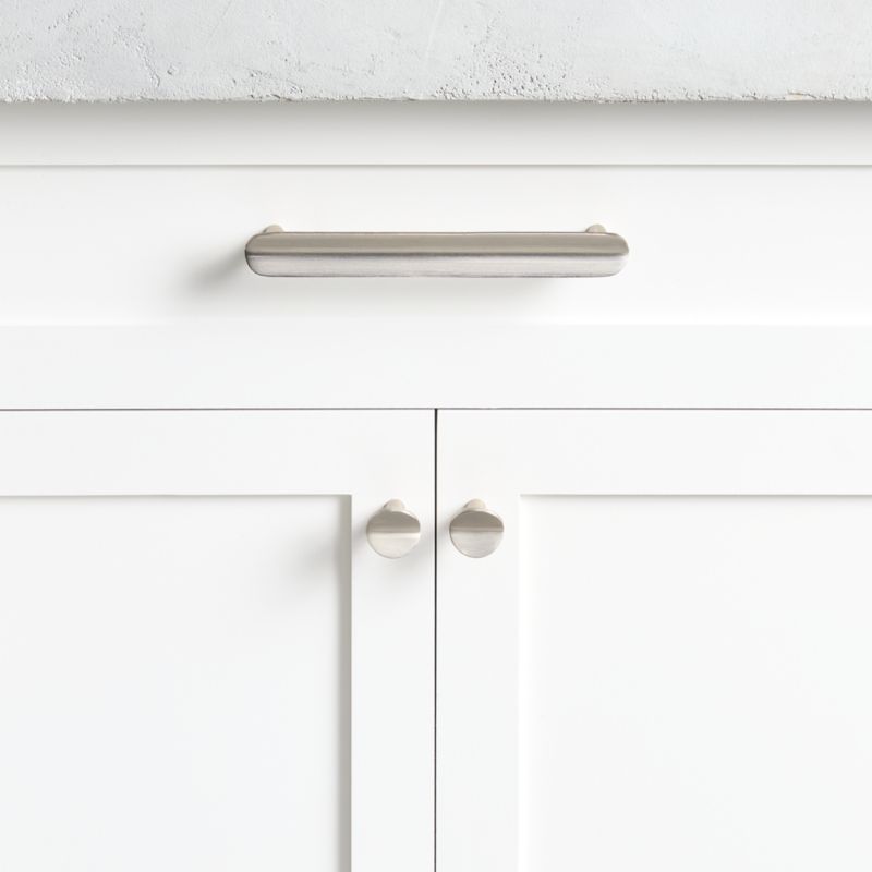 Brushed Nickel Fold Knob - image 2 of 10