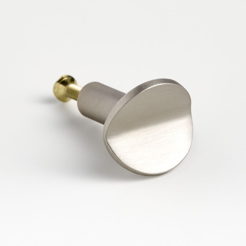 Brushed Nickel Fold Knob - image 8 of 10