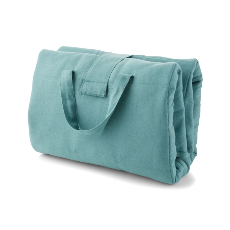 Fold and Go Teal Portable Baby Mat - image 5 of 8