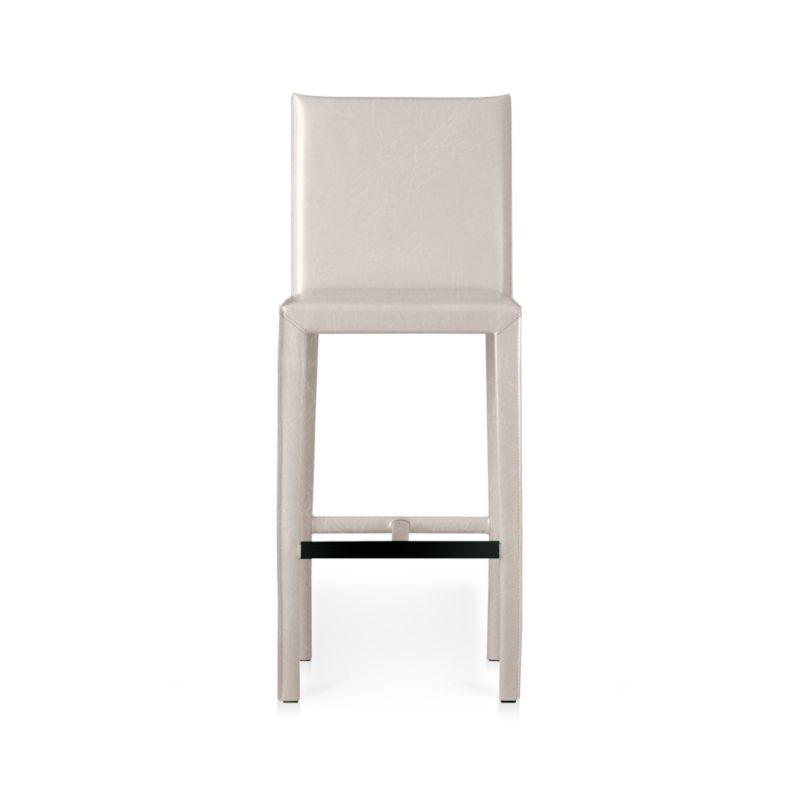 Folio Sand Top-Grain Leather Counter Stool - image 4 of 6