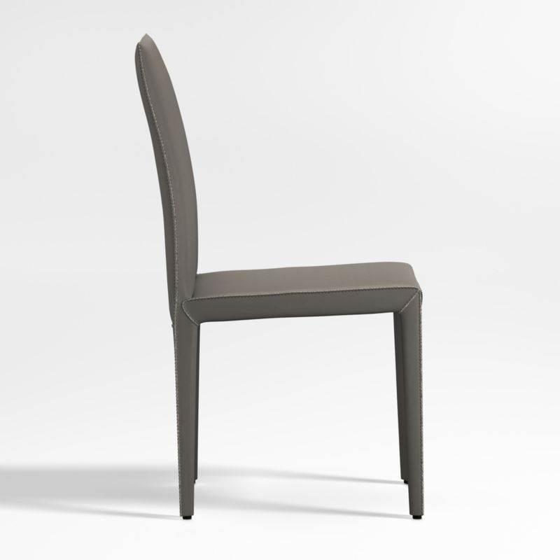 Folio Stone Top-Grain Leather Dining Chair - image 10 of 14