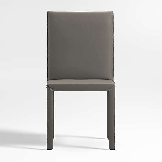 Folio Stone Top-Grain Leather Dining Chair