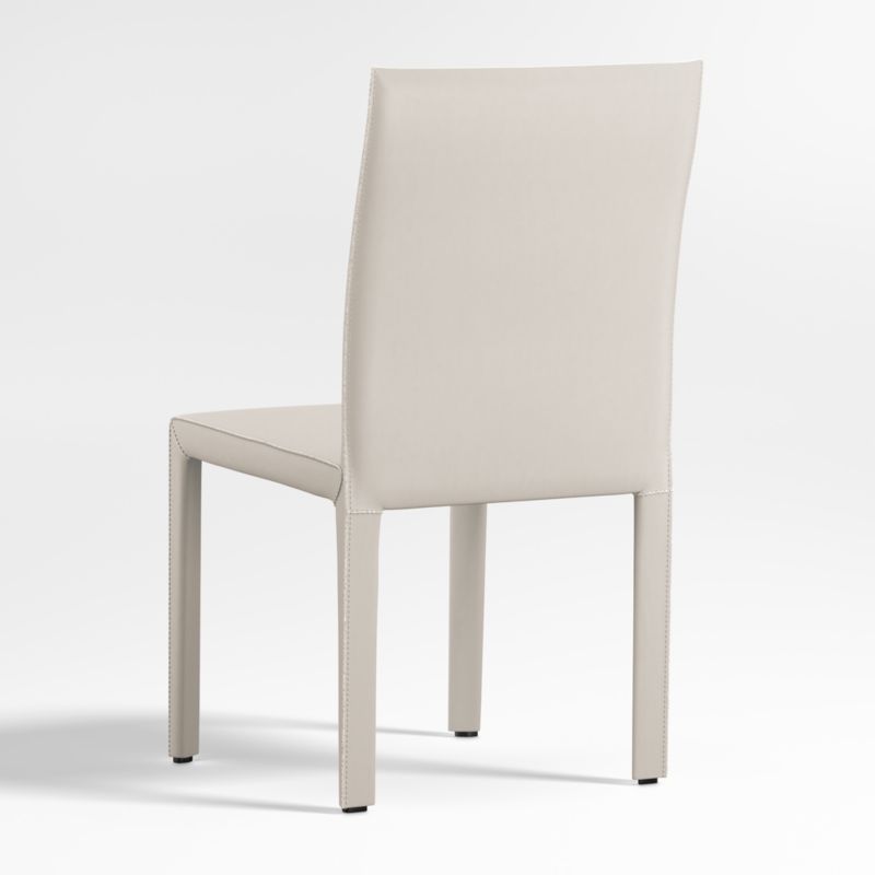 Folio Sand Top-Grain Leather Dining Chair - image 4 of 12