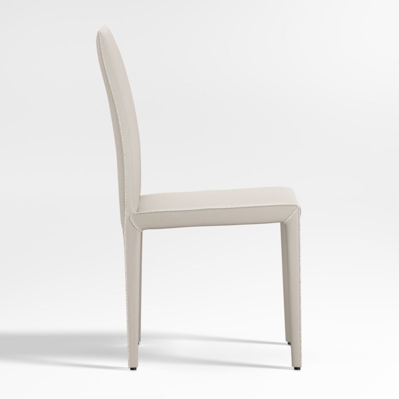 Folio Sand Top-Grain Leather Dining Chair - image 7 of 12