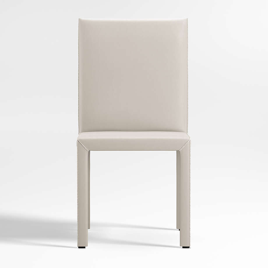 Folio Sand Top-Grain Leather Dining Chair