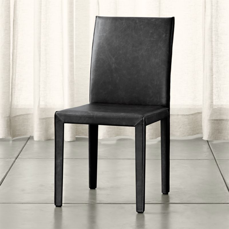 Folio Viola Top-Grain Leather Dining Chair - image 8 of 14