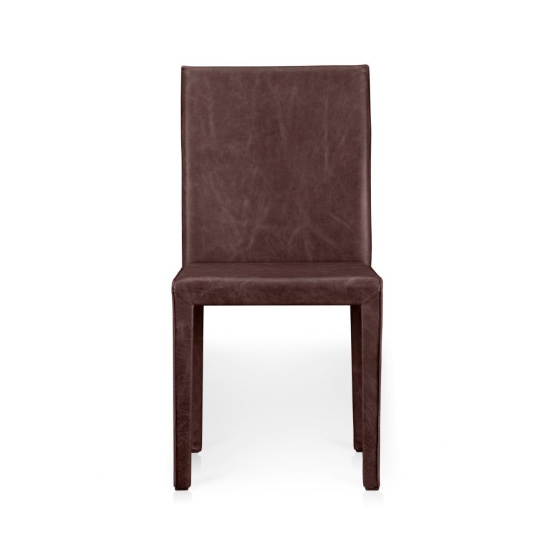 Folio Merlot Top-Grain Leather Dining Chair - image 8 of 8