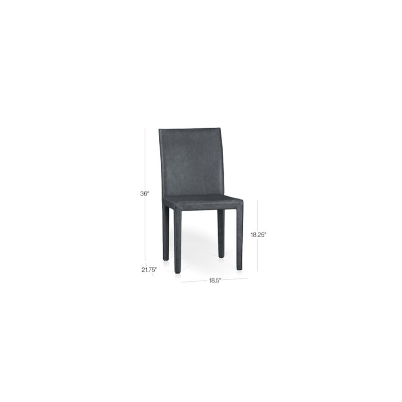 View Folio Oceana Top-Grain Leather Dining Chair - image 3 of 15