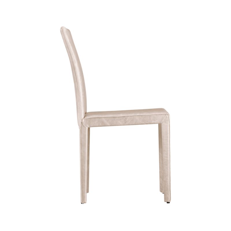 Folio Sand Top-Grain Leather Dining Chair - image 11 of 12