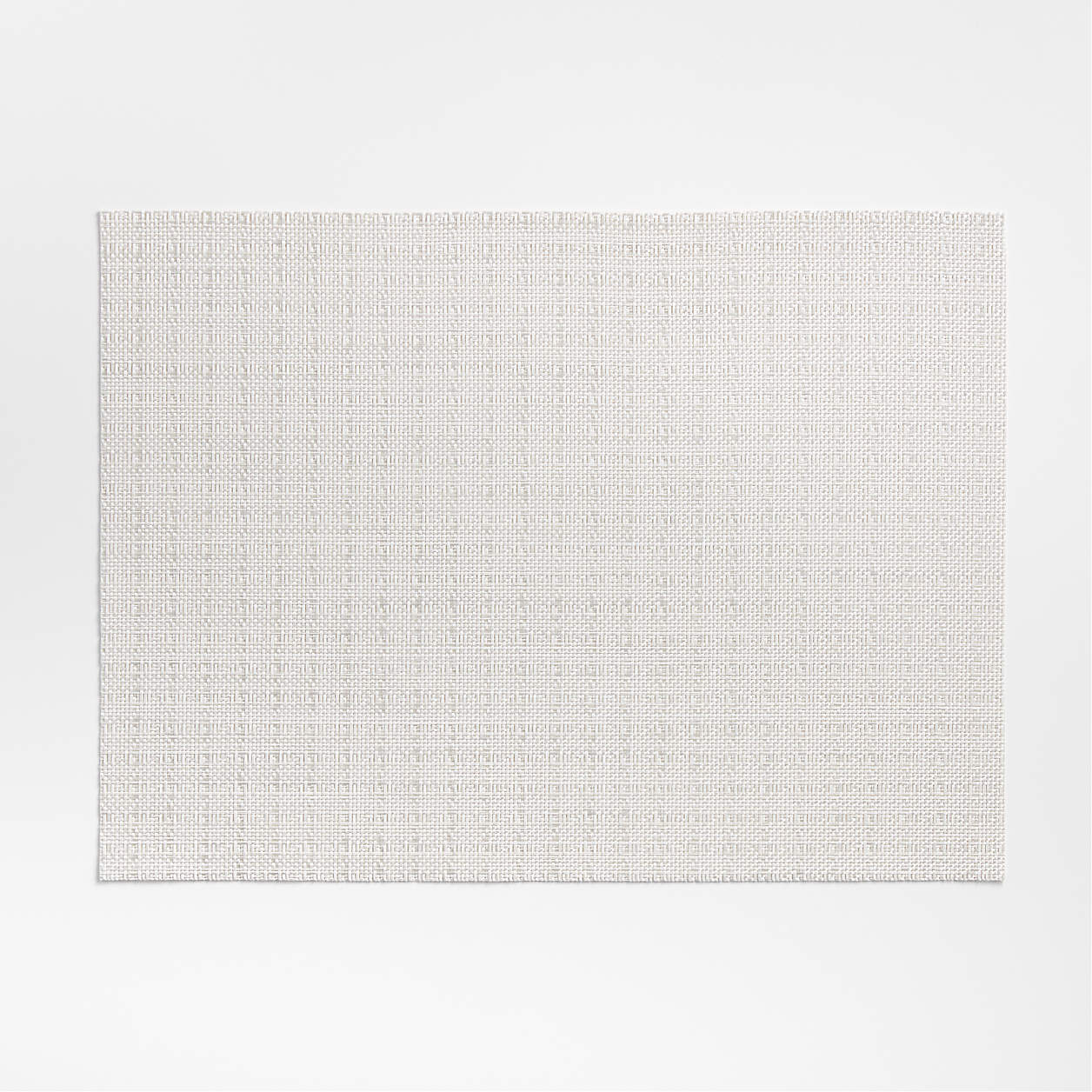 Chilewich Rectangular Folly Neutral EasyClean Vinyl Placemat + Reviews