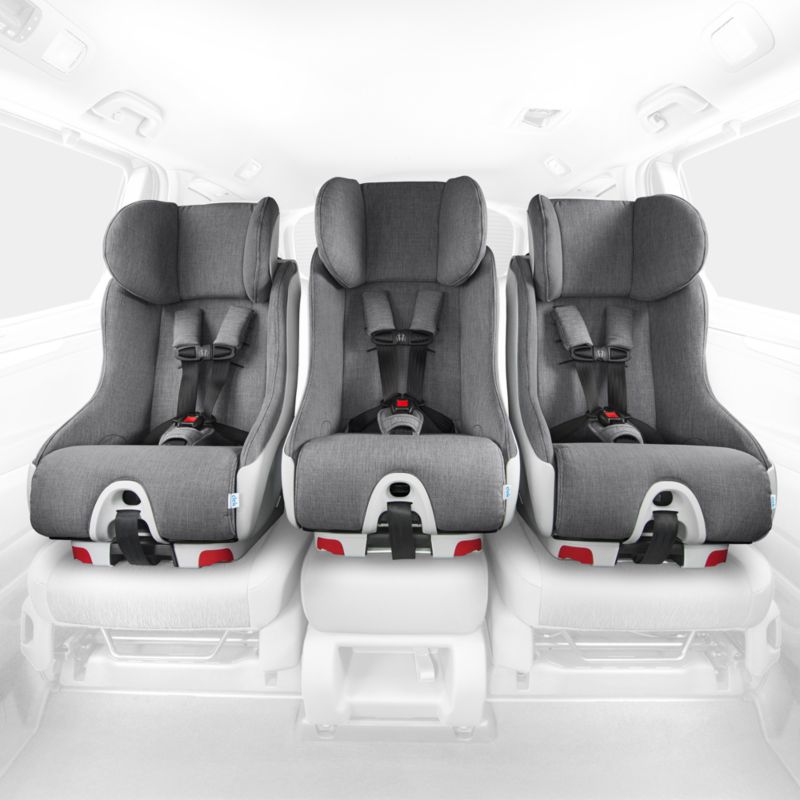 Clek Foonf Cloud Grey and White C-Zero Plus Performance Convertible Car Seat - image 7 of 8