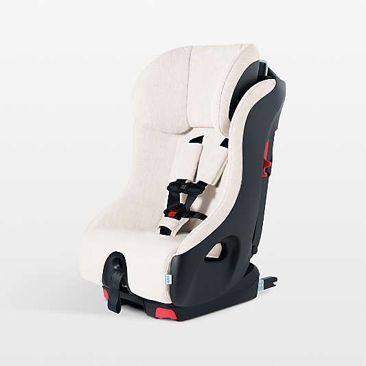 Clek Foonf Marshmallow Black and White C-Zero Plus Performance Convertible Car Seat