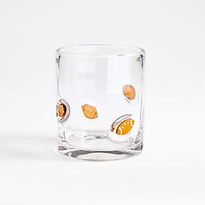 Football Icon 15-oz. Double Old-Fashioned Glass