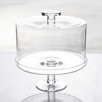 Footed Cake Stand with Dome