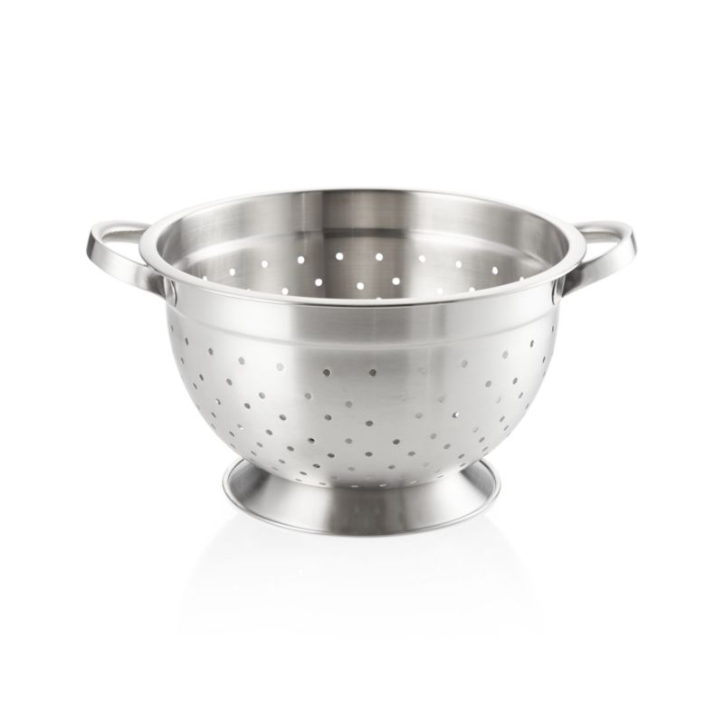 Footed Stainless Steel Colander - image 1 of 2