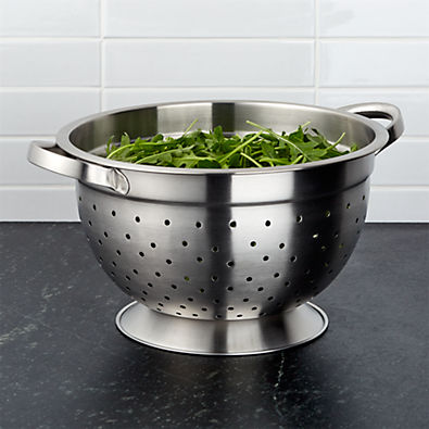 View Footed Stainless Steel Colander details