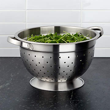 All clad best sale stainless steel colander