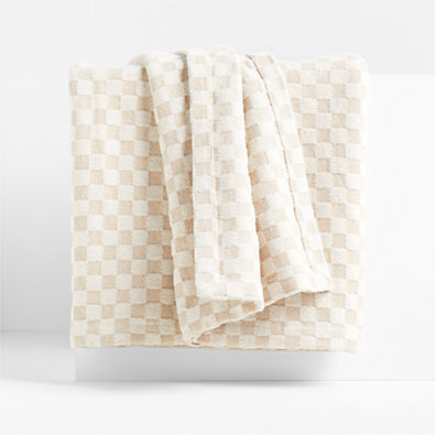 View Ford Checkered King Bed Throw Blanket by Jake Arnold details