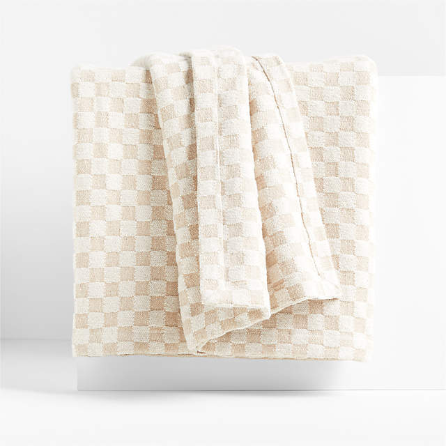 Checkered throw online