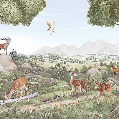 Tempaper Forest Creek Peel & Stick Wall Mural